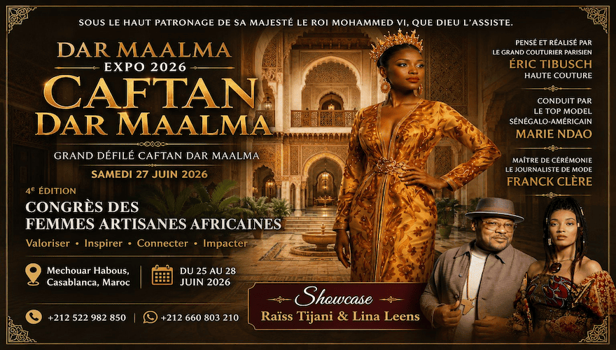 Affiche Défilé Caftan Dar Maalma